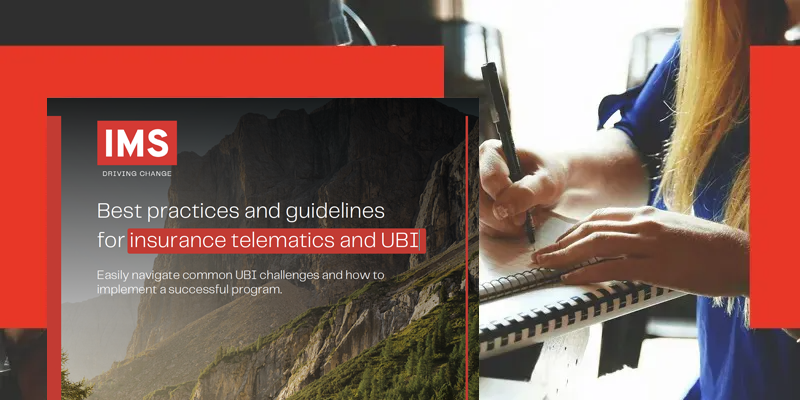 Best practices and guidelines for insurance telematics and UBI