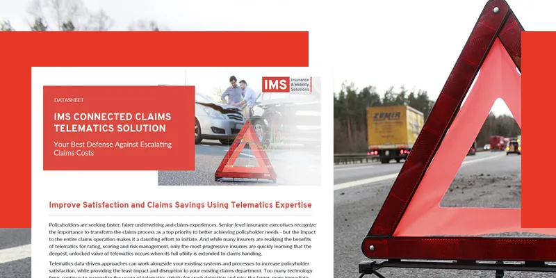 IMS Connected Claims Telematics Solution